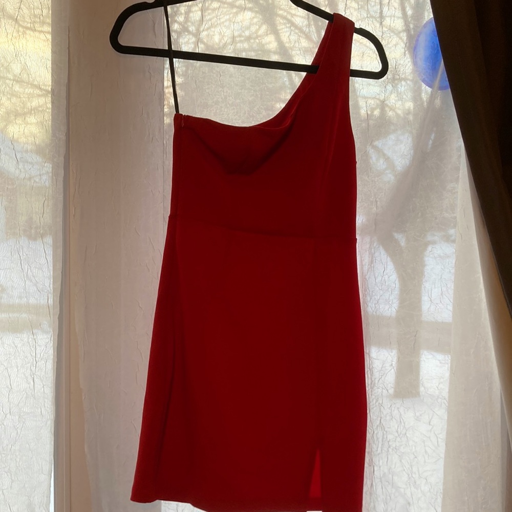 Hello Molly red bodycon mini dress